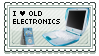 I love old electronics logo